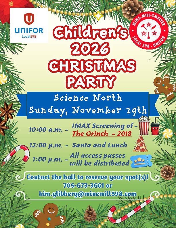 Childrens Christmas Party Poster