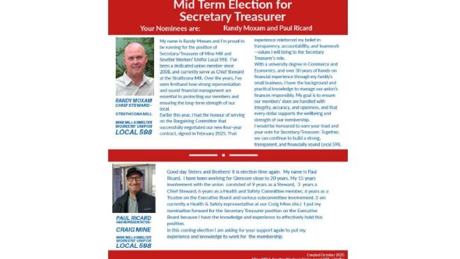 Letter Executive Board Newsletter