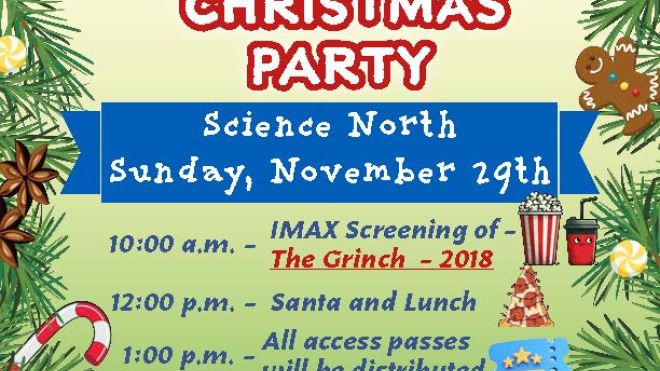 Childrens Christmas Party Poster